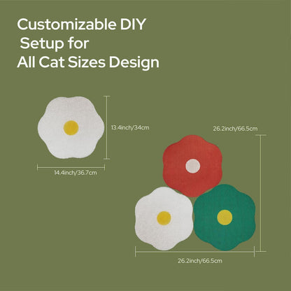 Wall Mounted Cat Scratcher, Decorative Art Scratching Board